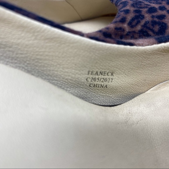 Taryn Rose Teaneck Leopard Print Pump Brown Multi - Picture 9 of 13